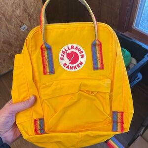 Fjällräven Kånken Yellow Backpack